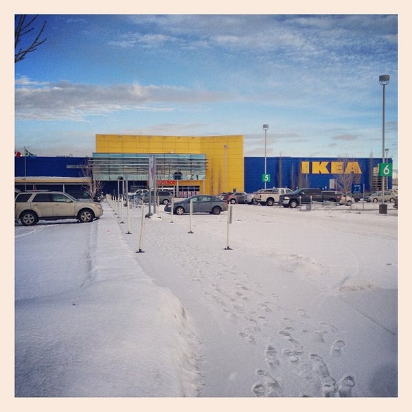 Photo taken at IKEA Edmonton by Danny K. on 2/1/2013