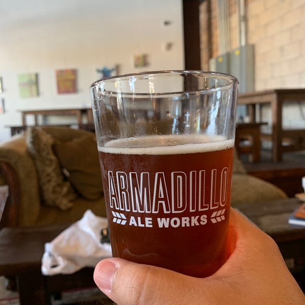 Photo taken at Armadillo Ale Works by Lee D. on 8/22/2019