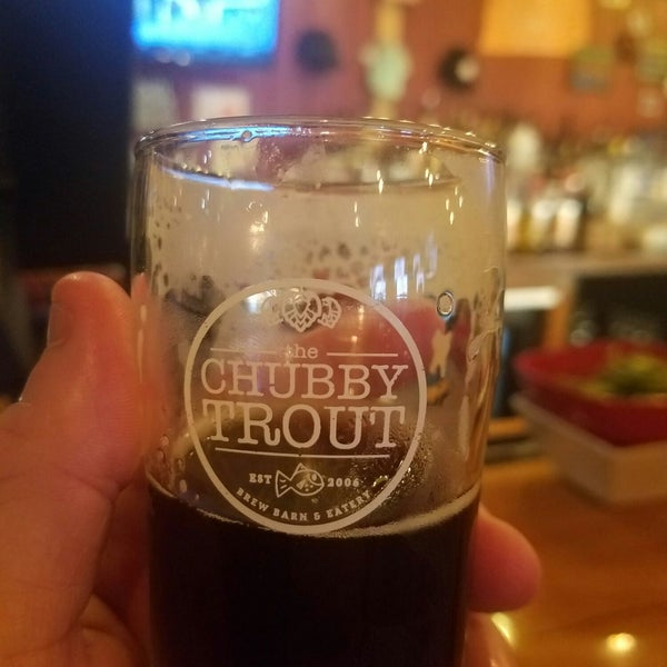 Photo taken at Chubby Trout Brew Barn by Rob H. on 4/12/2018