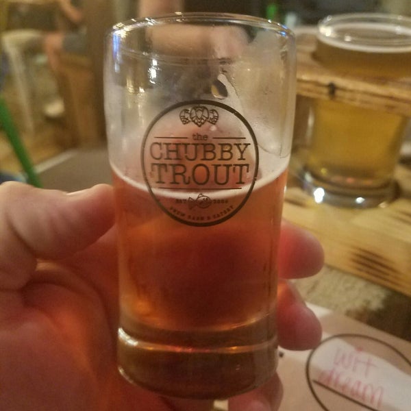 Photo taken at Chubby Trout Brew Barn by Rob H. on 9/7/2018