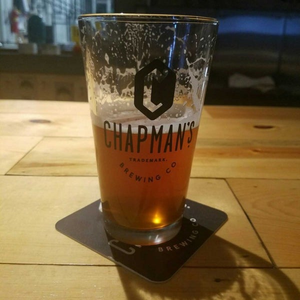 Photo taken at Chapman&#39;s Brewing Company by Rob H. on 3/23/2017