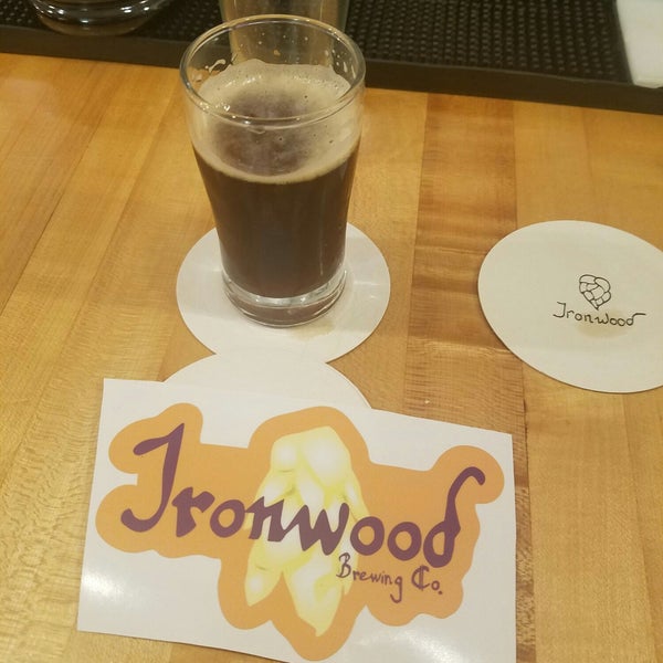Снимок сделан в Ironwood Brewing Co. пользователем Rob H. 10/13/2018