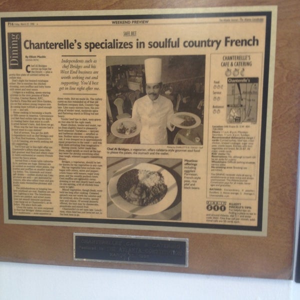 Chanterelle's (Now Closed) West End 6 tips from 157 visitors