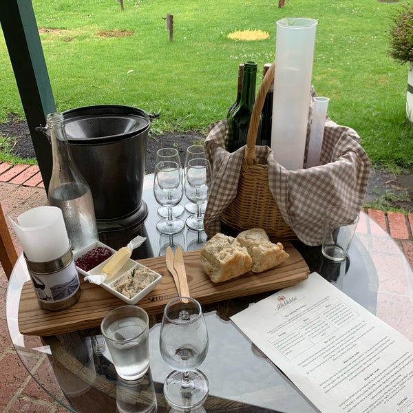 Rustic farmhouse vineyard. Can blend your own wine for 300 rand. Includes full spread of food, 3 bottles of wine to mix, and 1 take home bottle. It isn’t listed on menu but just ask them to do it.