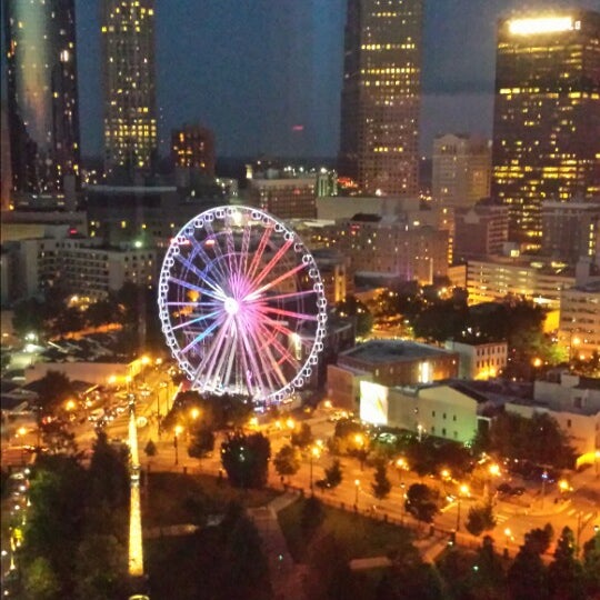 Photo taken at SkyView Atlanta by Lil-Bit on 7/27/2014