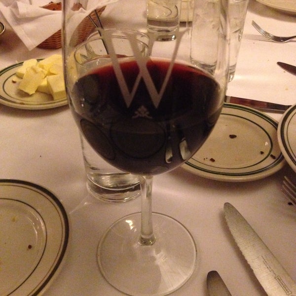 Photo taken at Wolfgang&#39;s Steakhouse by Ben F. on 1/9/2015