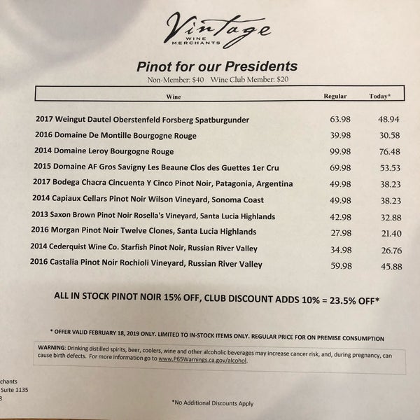 Vintage Wine Merchants Şarap Barı