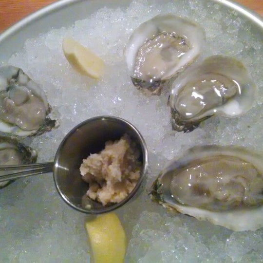 Photo taken at Dylan&#39;s Oyster Cellar by Claire O. on 3/1/2014