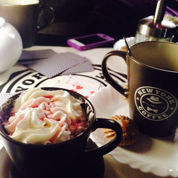 Das Foto wurde bei New York Coffee von Anastasia am 1/25/2015 aufgenommen