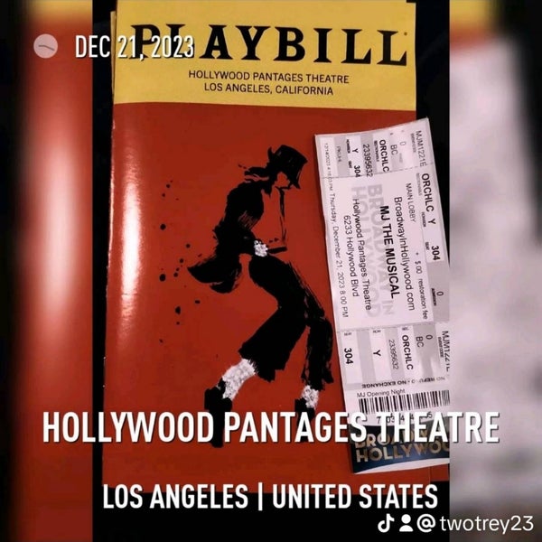 Foto tirada no(a) Pantages Theatre por Michael em 12/22/2023