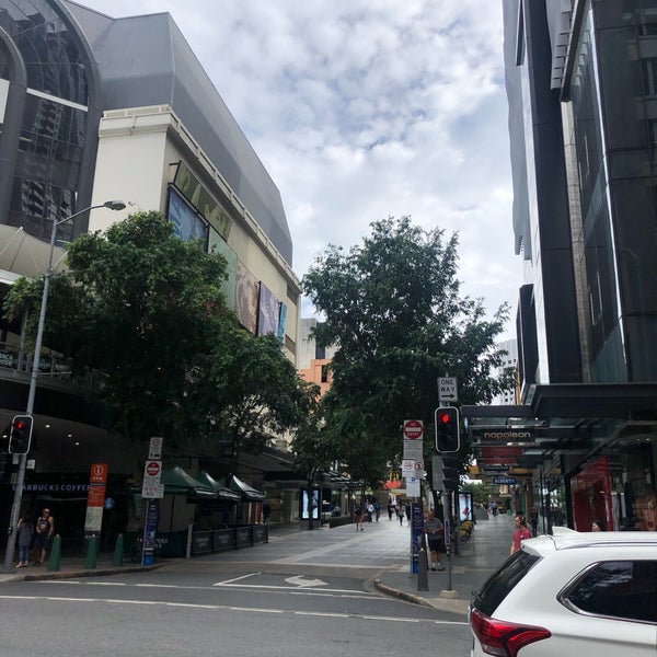 Photo taken at Queen Street Mall by Peter B. on 5/19/2019