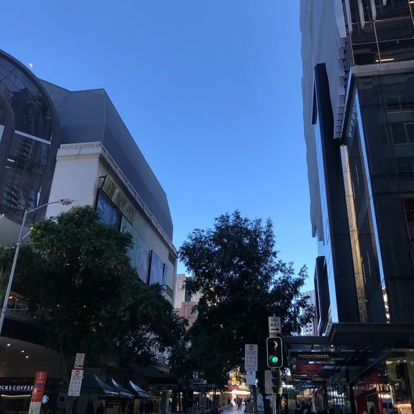 Photo taken at Queen Street Mall by Peter B. on 6/23/2019
