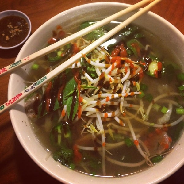 Photo taken at Pho Lucky by elena l. on 5/3/2014