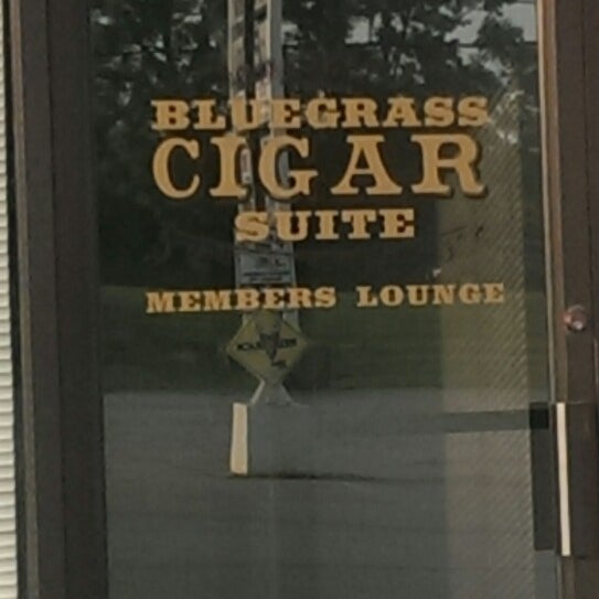 Photo taken at Bluegrass Cigar Suite by Thomas P. on 5/26/2014