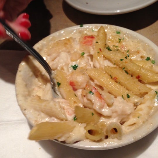 The lobster Mac and cheese is awesome!  It's an appetizer, but could be an entire meal.