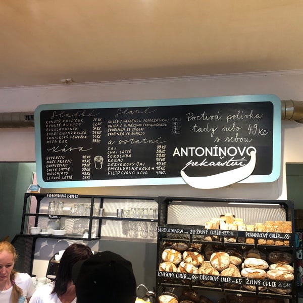 Foto scattata a Antonínovo pekařství da Monika M. il 6/22/2019