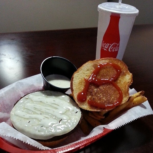 Photo taken at Beth&#39;s Burger Bar by @jenvargas . on 9/27/2013