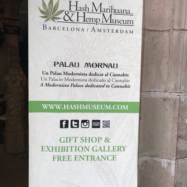Foto tomada en Hash Marihuana &amp; Hemp Museum Barcelona  por Pablo L. el 8/1/2017