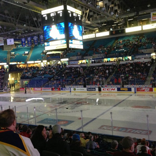 Photo taken at SaskTel Centre by Bill M. on 5/19/2013