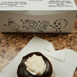 Photo taken at Paula&#39;s Donuts by Kristi G. on 3/2/2017