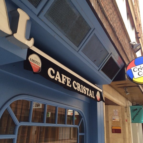 Photo taken at Café Bar Cristal by Manuel V. on 2/23/2014