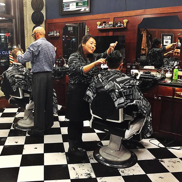 Photo taken at Farzad&#39;s Barber Shop by Barber B. on 11/17/2015