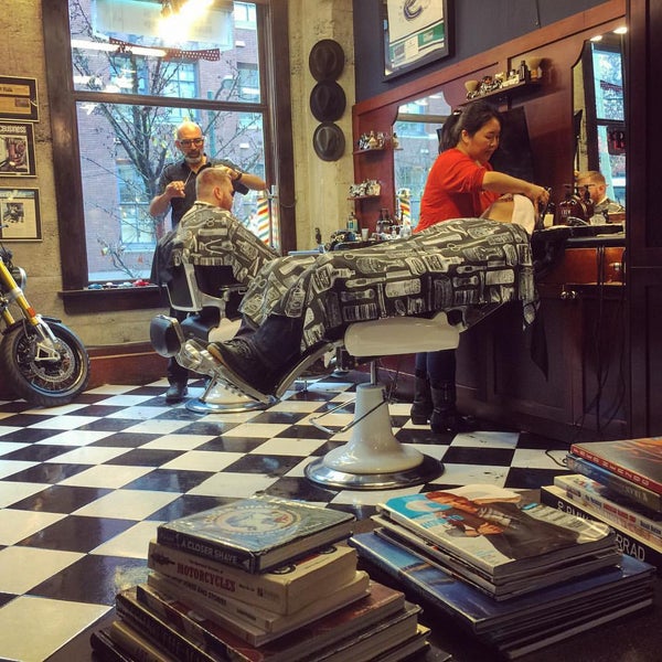 Photo taken at Farzad&#39;s Barber Shop by Barber B. on 10/17/2015
