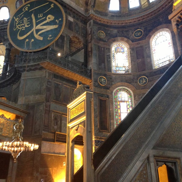Photo taken at Hagia Sophia by Erik S. on 5/11/2013