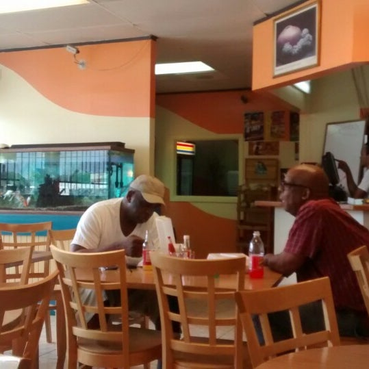 I tried the churry chicken roti and it was delicious. Along with the rest of my family the portion was large. The food is spicy, but I enjoyed it thoroughly. I would definitely come here again!