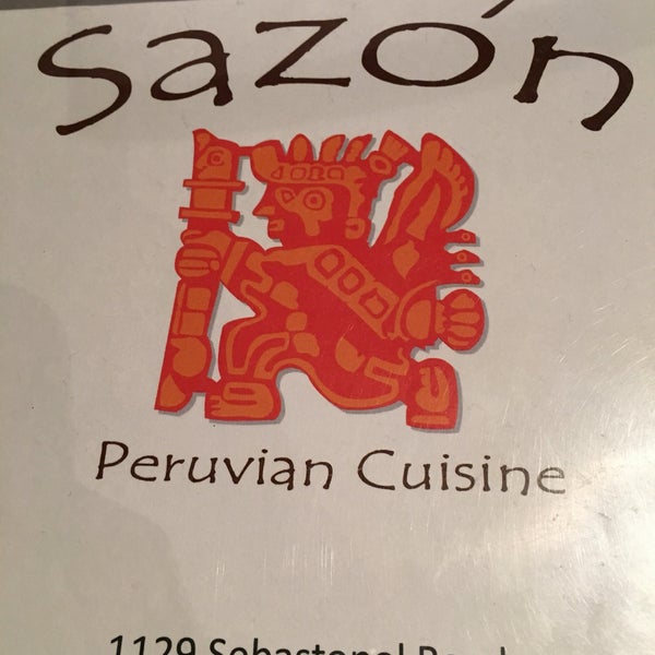 8/6/2016 tarihinde Dan L.ziyaretçi tarafından Sazón - Peruvian Cuisine'de çekilen fotoğraf