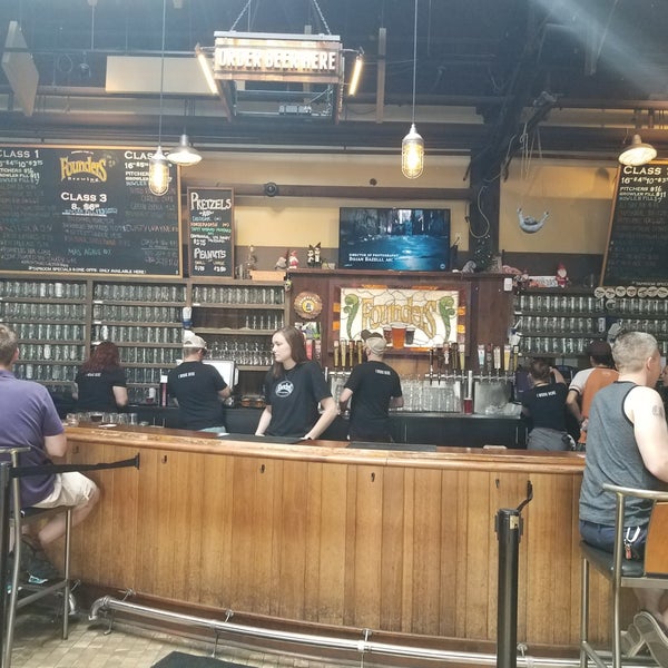 Photo taken at Founders Brewing Company Store by Nathan V. on 6/8/2019