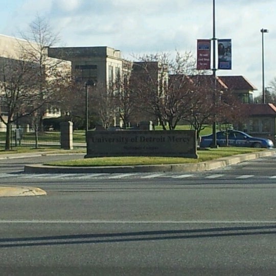 Photo taken at University of Detroit Mercy by Staxx M. on 1/17/2013