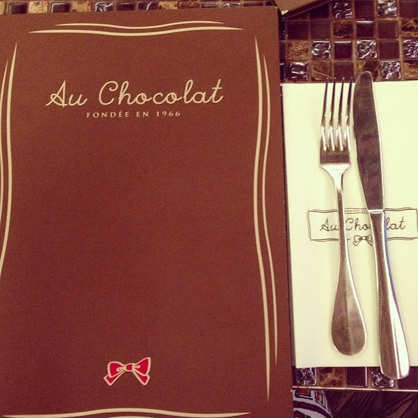 Photo taken at Au Chocolat Singapore by Lirong S. on 1/21/2013