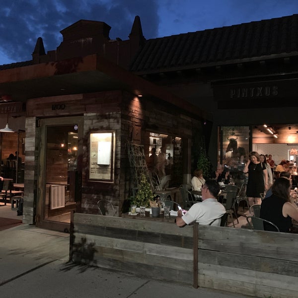 Photo taken at Barcelona Wine Bar - Brookline by Flory H. on 6/25/2019