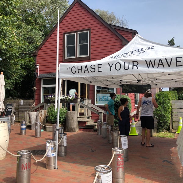 Photo taken at Montauk Brewing Company by Victor L. on 7/30/2020