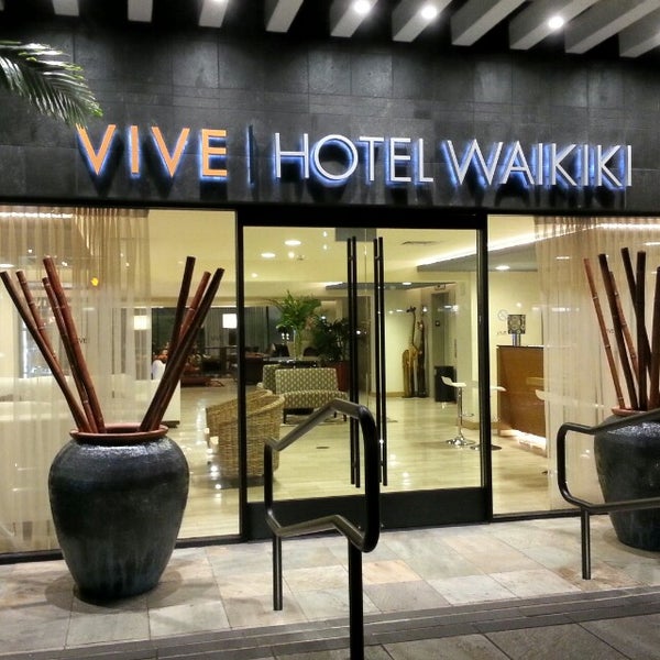 Photo taken at Vive Hotel Waikiki by Aloha B. on 3/28/2014