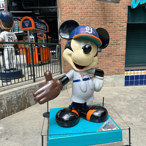 Photo taken at Comerica Park by Cisrow H. on 5/4/2023