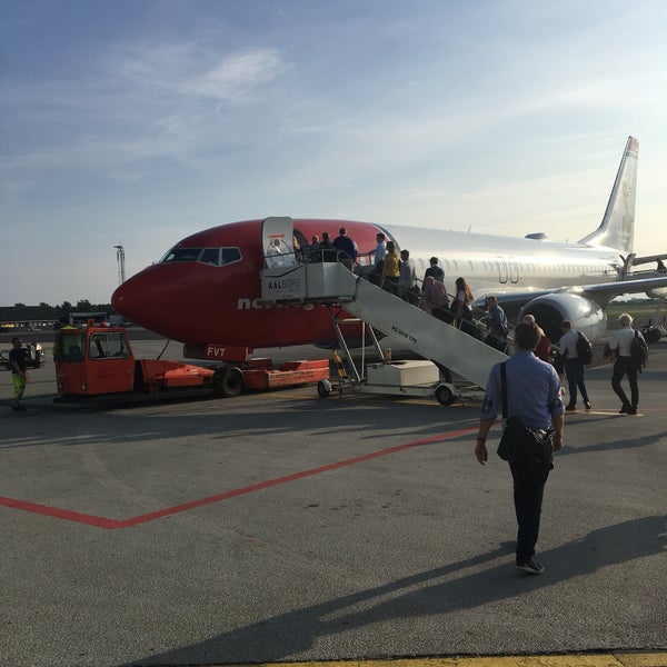 Photo taken at Aalborg Airport (AAL) by Brian S. on 9/6/2018