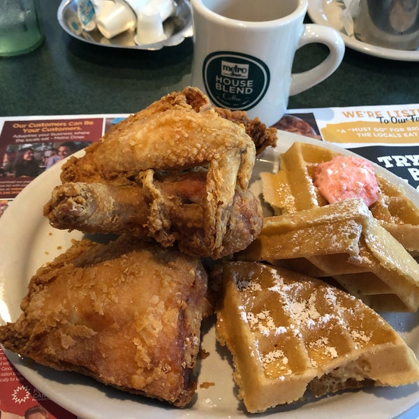 The chicken and waffles are the best I’ve ever had !