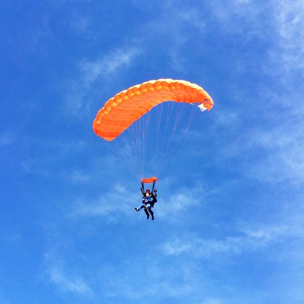 Photo taken at Skydive Surfcity Inc by Kevin L. on 2/18/2015