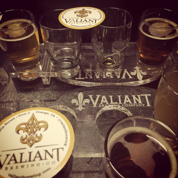 Photo taken at Valiant Brewing Company by Suzanne M. on 1/30/2015