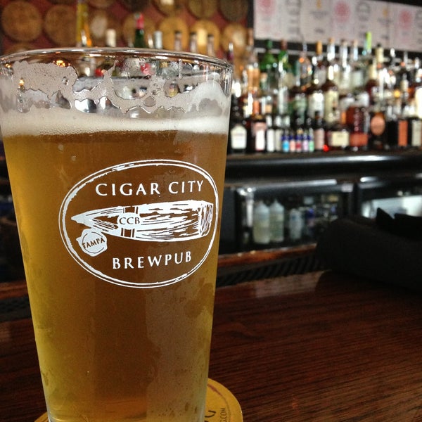 Photo taken at Cigar City Brew Pub by Carlita_Coupe on 5/3/2013