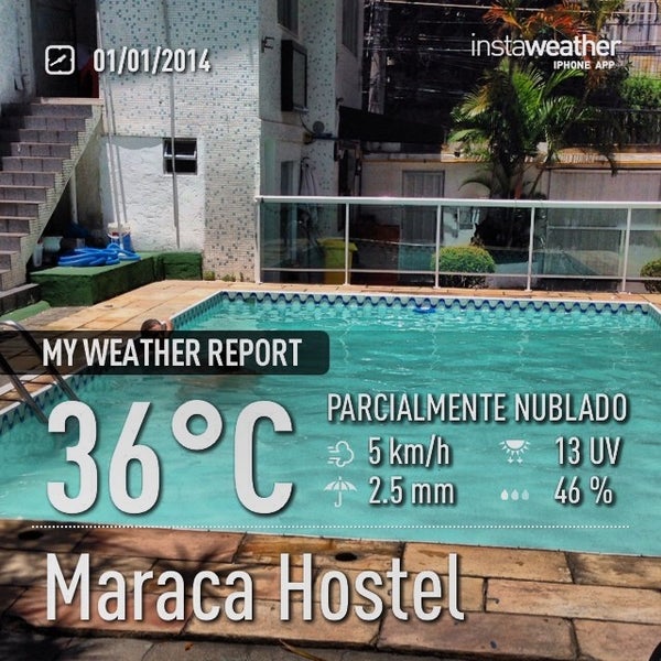 1/1/2014 tarihinde Rubens L.ziyaretçi tarafından Maraca Hostel'de çekilen fotoğraf