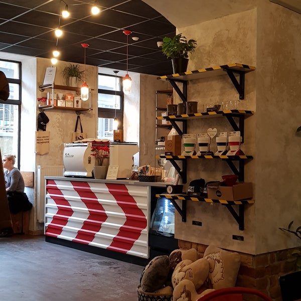 1/23/2019 tarihinde József P.ziyaretçi tarafından Badass Coffee &amp; Donut'de çekilen fotoğraf
