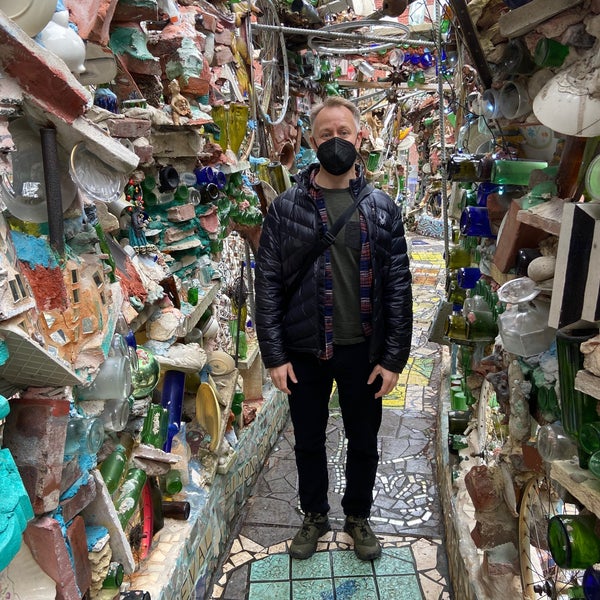 Photo taken at Philadelphia&#39;s Magic Gardens by Paul W. on 12/31/2021