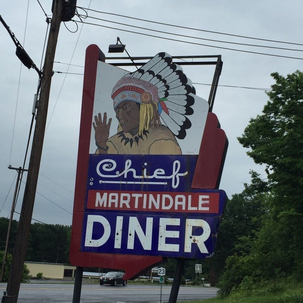 Photo taken at Martindale Chief Diner by Paul W. on 6/11/2016