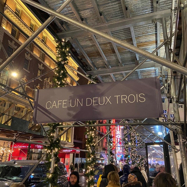 Photo taken at Cafe Un Deux Trois by Paul W. on 2/7/2020