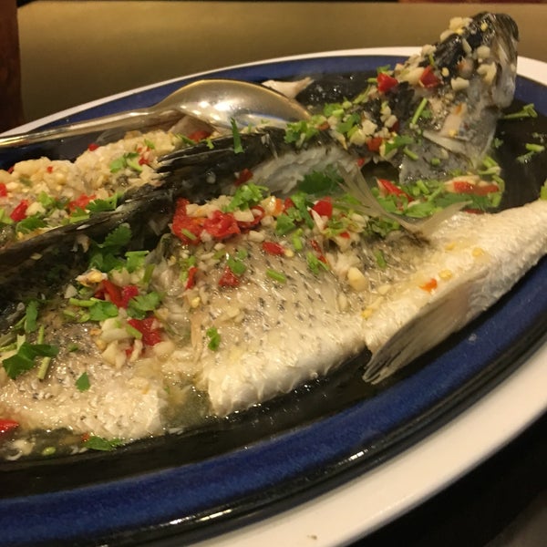 You have to try the sea bass!