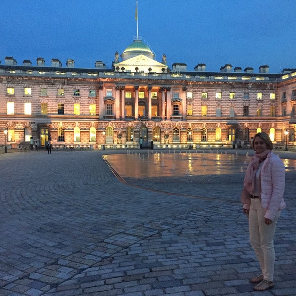 Photo taken at Somerset House by Ben A. on 6/22/2016