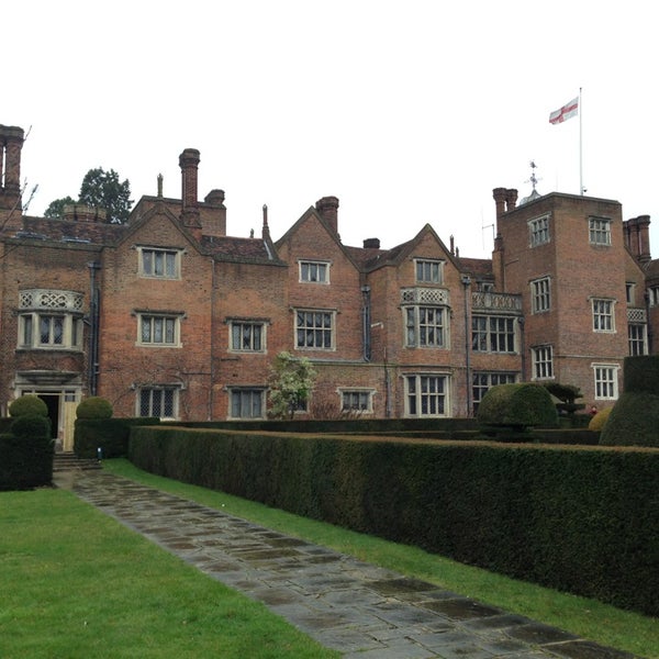 Photo taken at Great Fosters by Big M. on 3/6/2013
